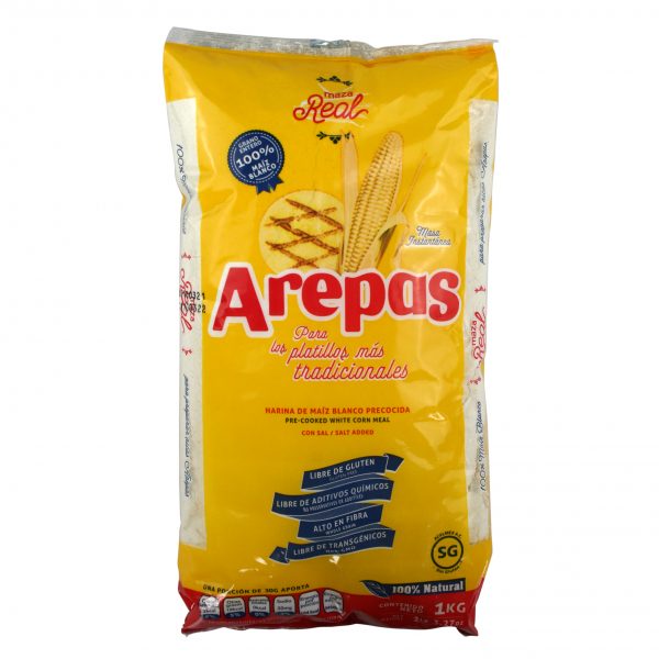 Kukurūzų miltai AREPAS, 1 kg