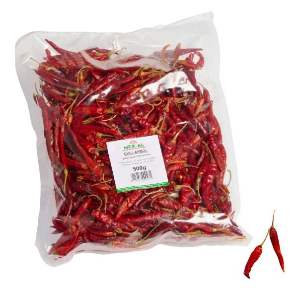 Aitrieji pipirai Arbol, džiovinti, 500 g
