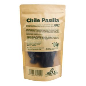 Aitrieji pipirai Pasilla, džiovinti, 100 g