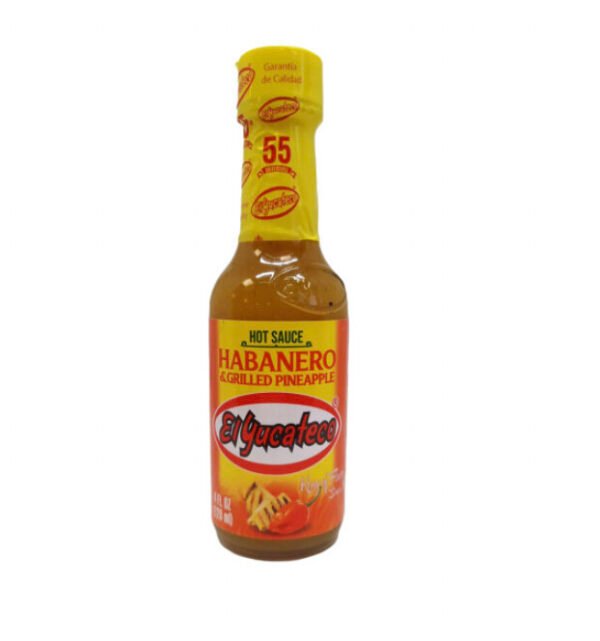 Aštrus padažas SALSA EL YUCATECO HABANERO & GRILLED PINEAPPLE, 120 ml