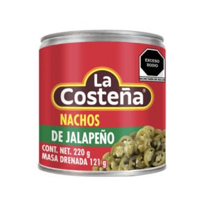 Jalapeño Nachos LA COSTEÑA, aitrieji chalapos pipirai, marinuoti, pjaustyti, 220 g